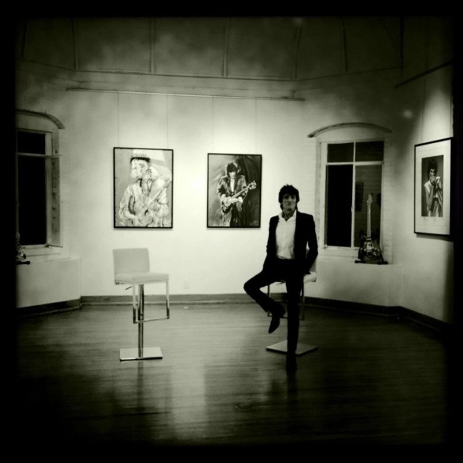 Photo Flash: Symbolic Collection Presents Ronnie Wood Exhibition Image