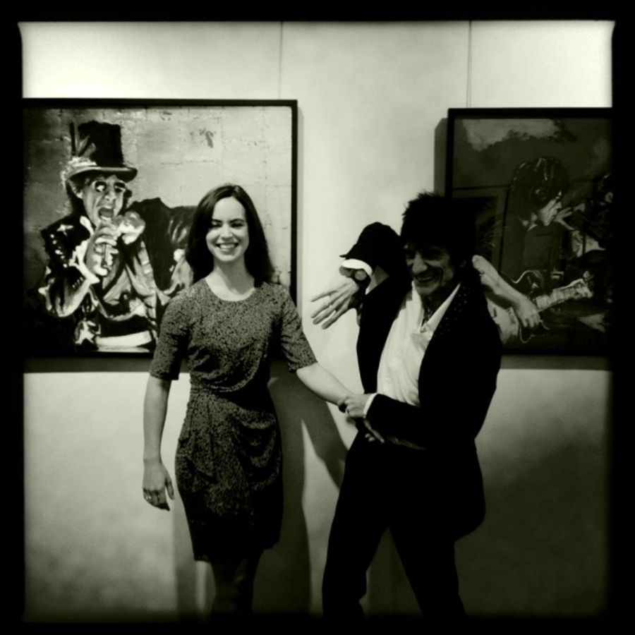 Photo Flash: Symbolic Collection Presents Ronnie Wood Exhibition Image