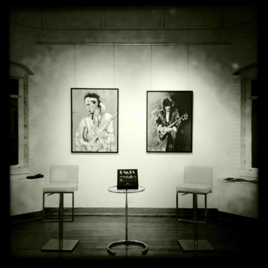 Photo Flash: Symbolic Collection Presents Ronnie Wood Exhibition Image