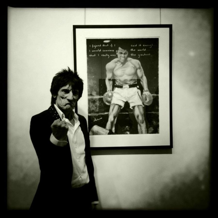Photo Flash: Symbolic Collection Presents Ronnie Wood Exhibition Image