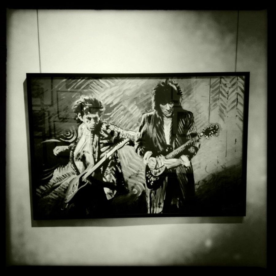Photo Flash: Symbolic Collection Presents Ronnie Wood Exhibition Image