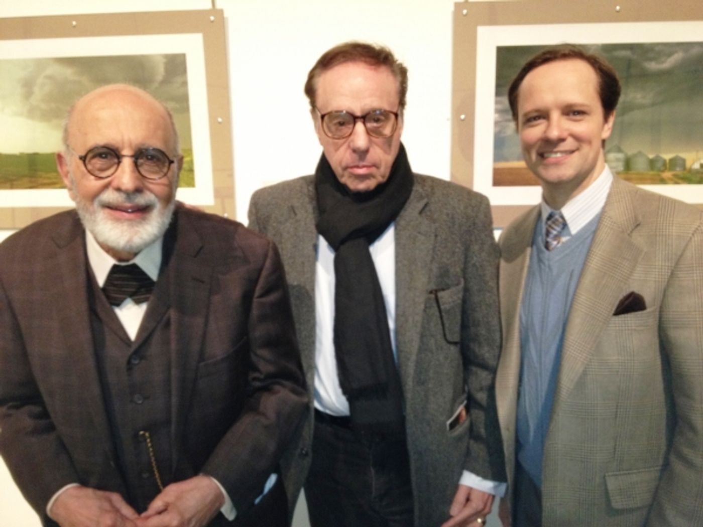 Photo Flash: Peter Bogdanovich Visits FREUD’S LAST SESSION  Image