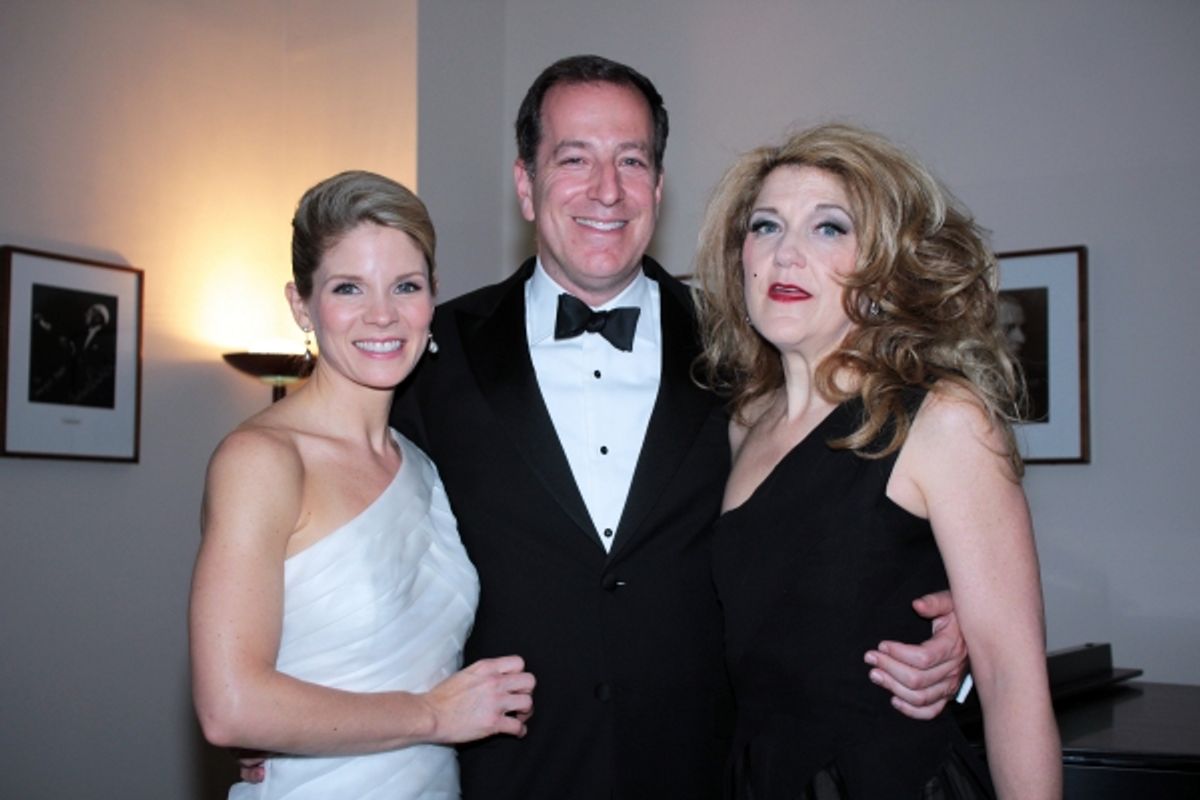 Kelli O'Hara, Ted Sperling, Victoria Clark at 