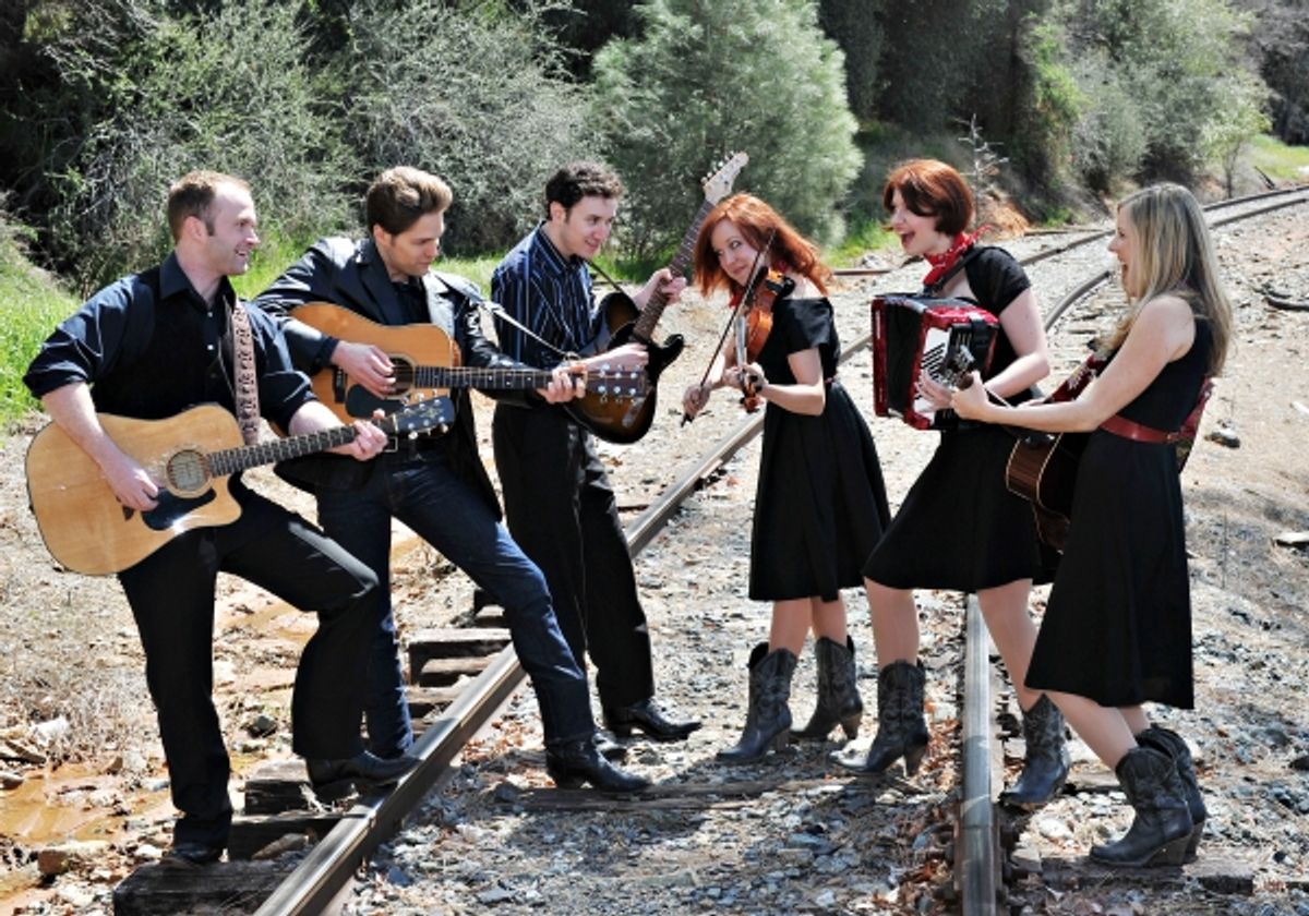 Sean Riley, David Elkins, Mike Rosengarten, Margaret-Ellen Jeffreys, Jen Eden, Kacey Coppola at 