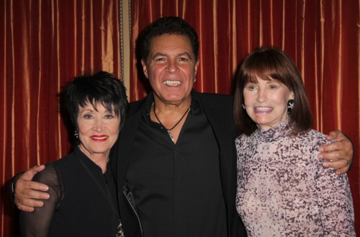 Chita Rivera, Clint Holmes, Gloria Vanderbilt at 