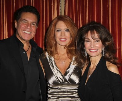 Clint Holmes, Kelly Clinton, Susan Lucci Photo