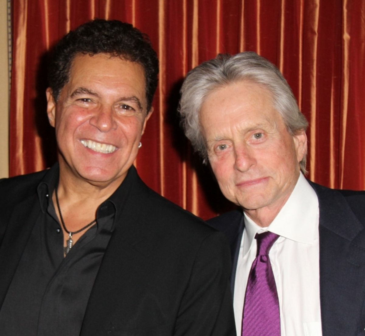 Clint Holmes, Michael Douglas at 