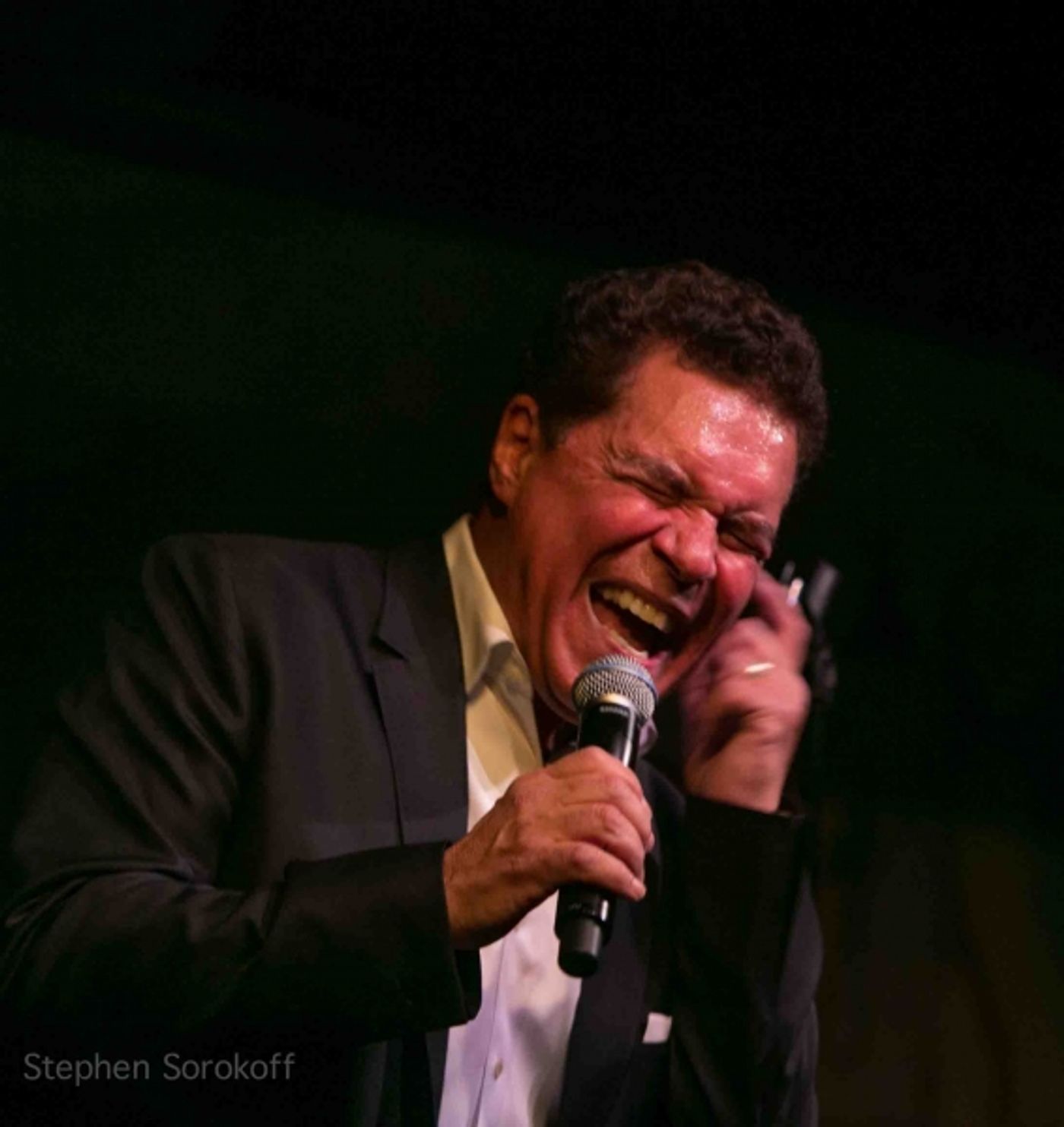 Photo Coverage: Clint Holmes Performs for Michael Douglas, Chita Rivera and More at Café Carlyle  Image
