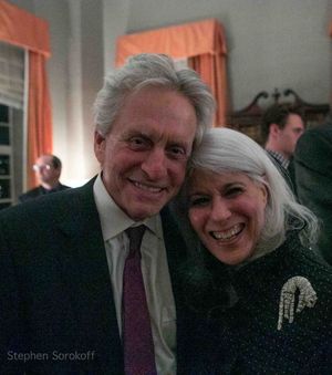 Jamie deRoy & Michael Douglas @ BroadwayWorld Jamie deRoy & Michael Douglas Photo