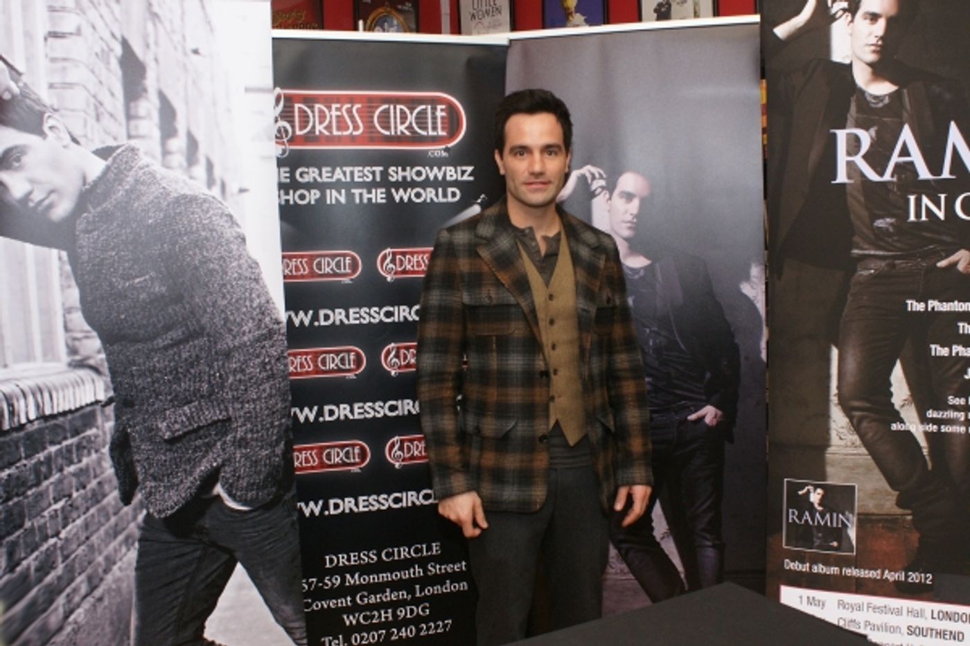 Photo Flash: Ramin Karimloo Signs Albums at Dress Circle!  Image
