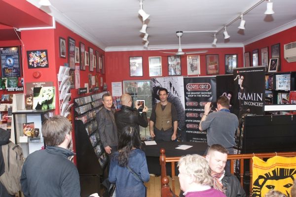 Photo Flash: Ramin Karimloo Signs Albums at Dress Circle! — photo 1 of 6