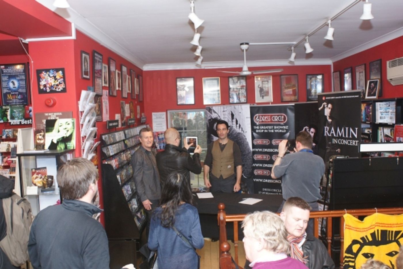 Photo Flash: Ramin Karimloo Signs Albums at Dress Circle!  Image