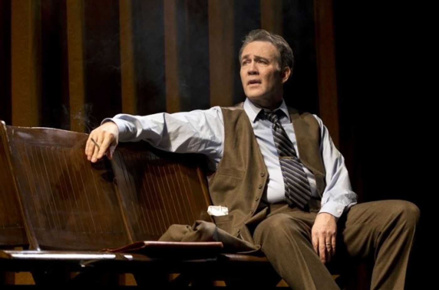 Photo Flash: First Look at THE COLUMNIST- Production Shots!  Image