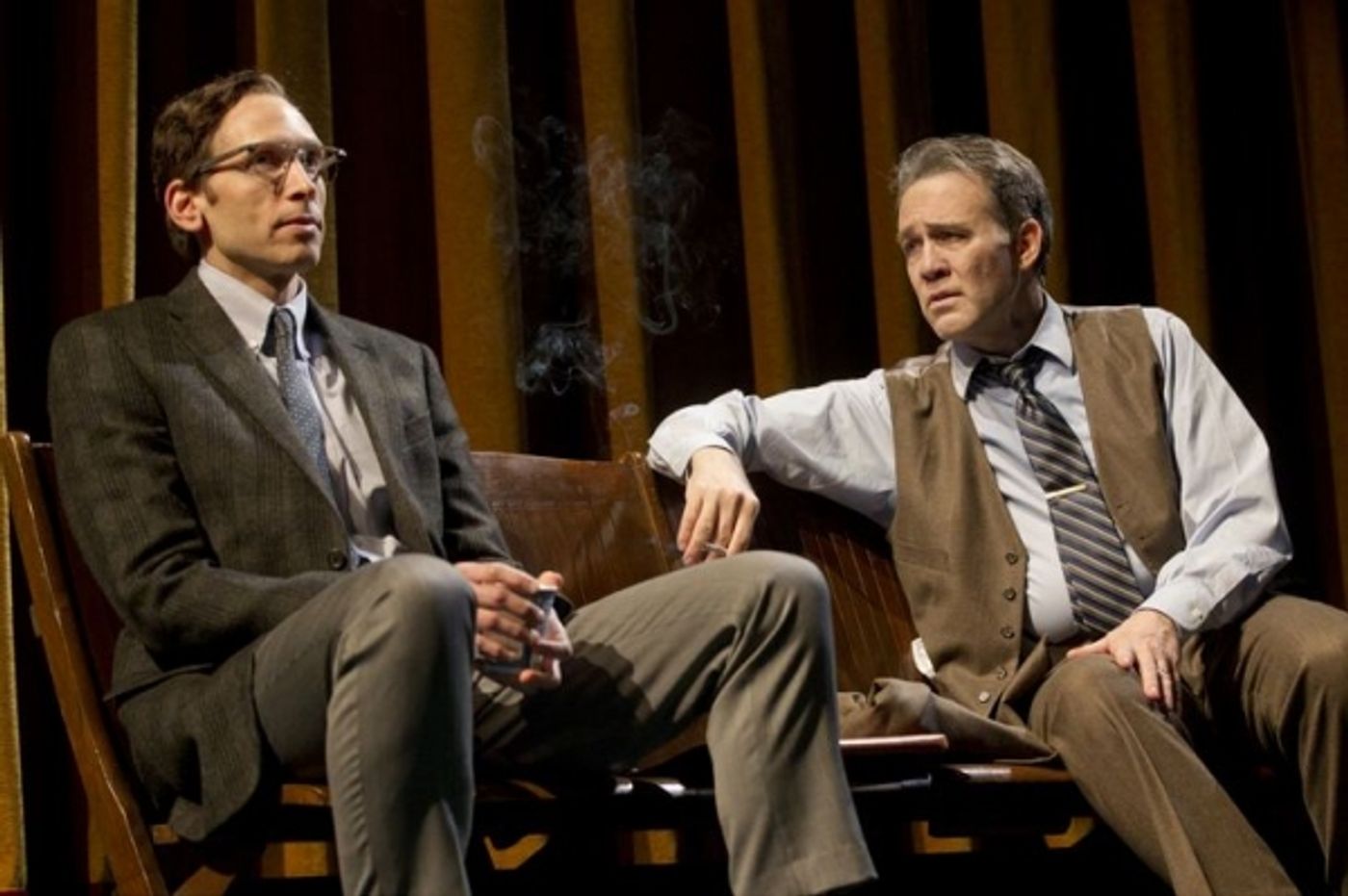 Photo Flash: First Look at THE COLUMNIST- Production Shots!  Image
