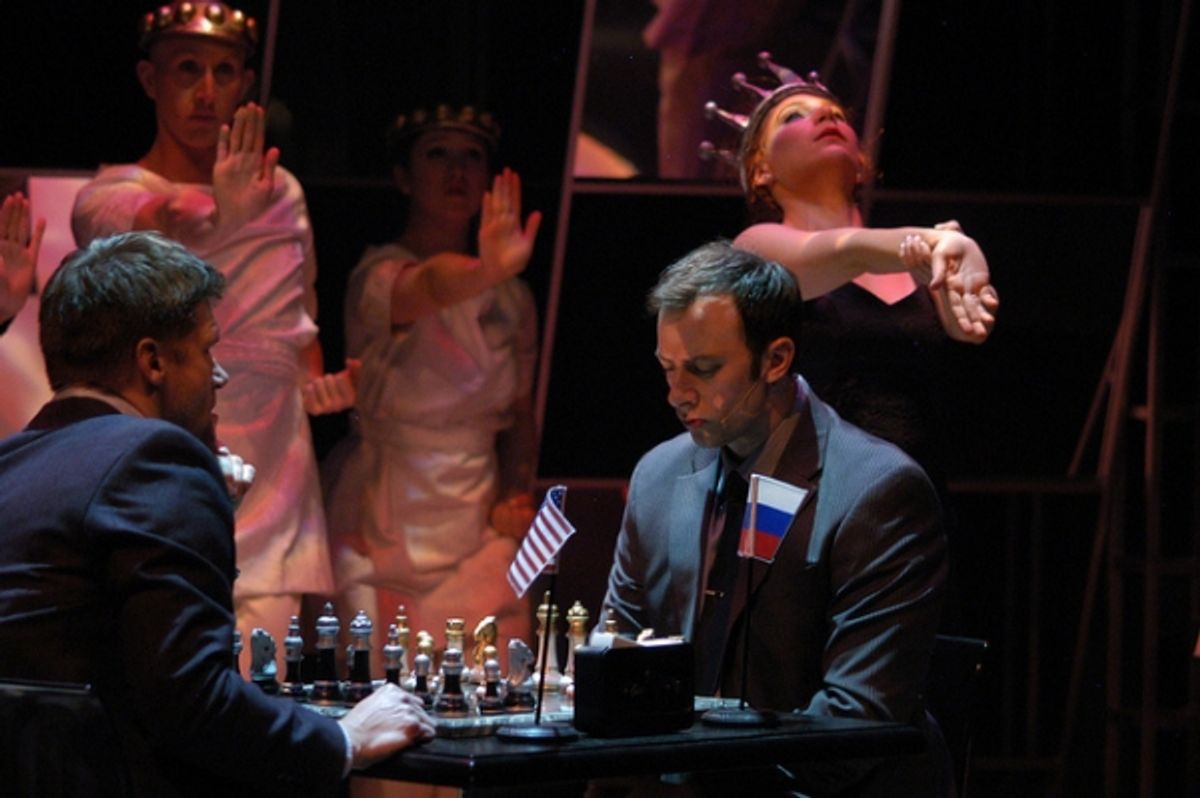 Gregg Goodbrod as Frederick and Tally Sessions as Anatoly at 