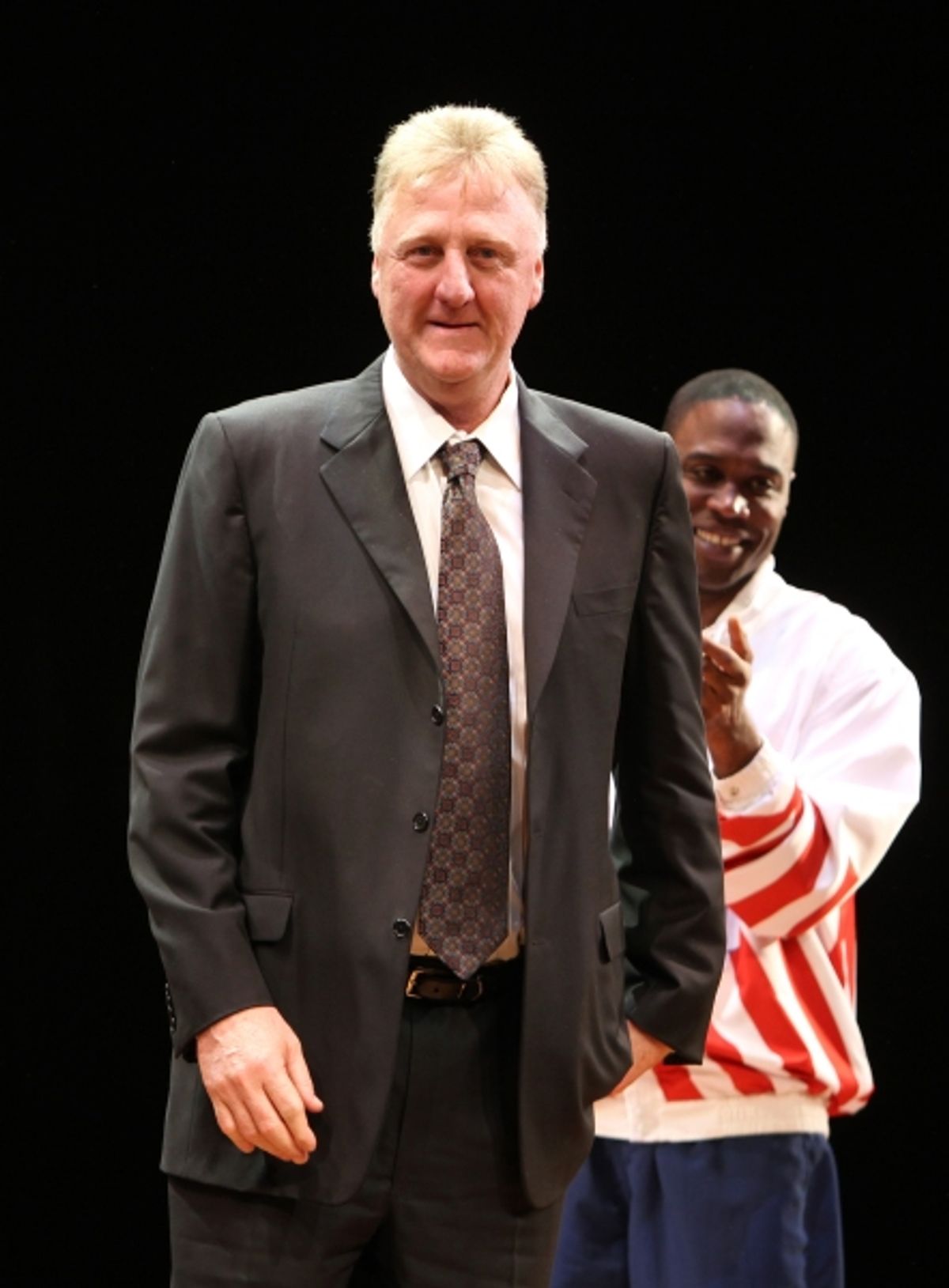 Larry Bird & Kevin Daniels  at 