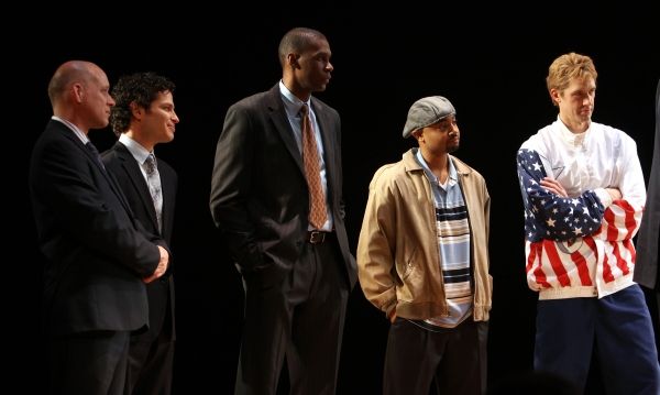 Eric Simonson, Thomas Kail, Robert Manning Jr., Francois Battiste, Tug Coker Photo