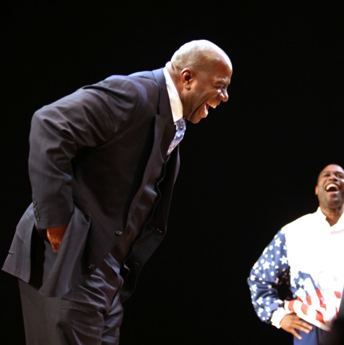 Earvin 'Magic' Johnson & Kevin Daniels  at 