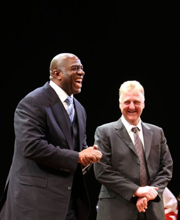 Earvin 'Magic' Johnson & Larry Bird  Photo