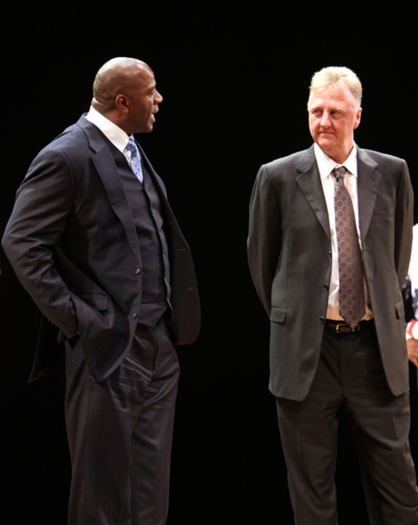 Photo Coverage: MAGIC/BIRD Opens on Broadway - Magic Johnson, Larry Bird & More!  Image