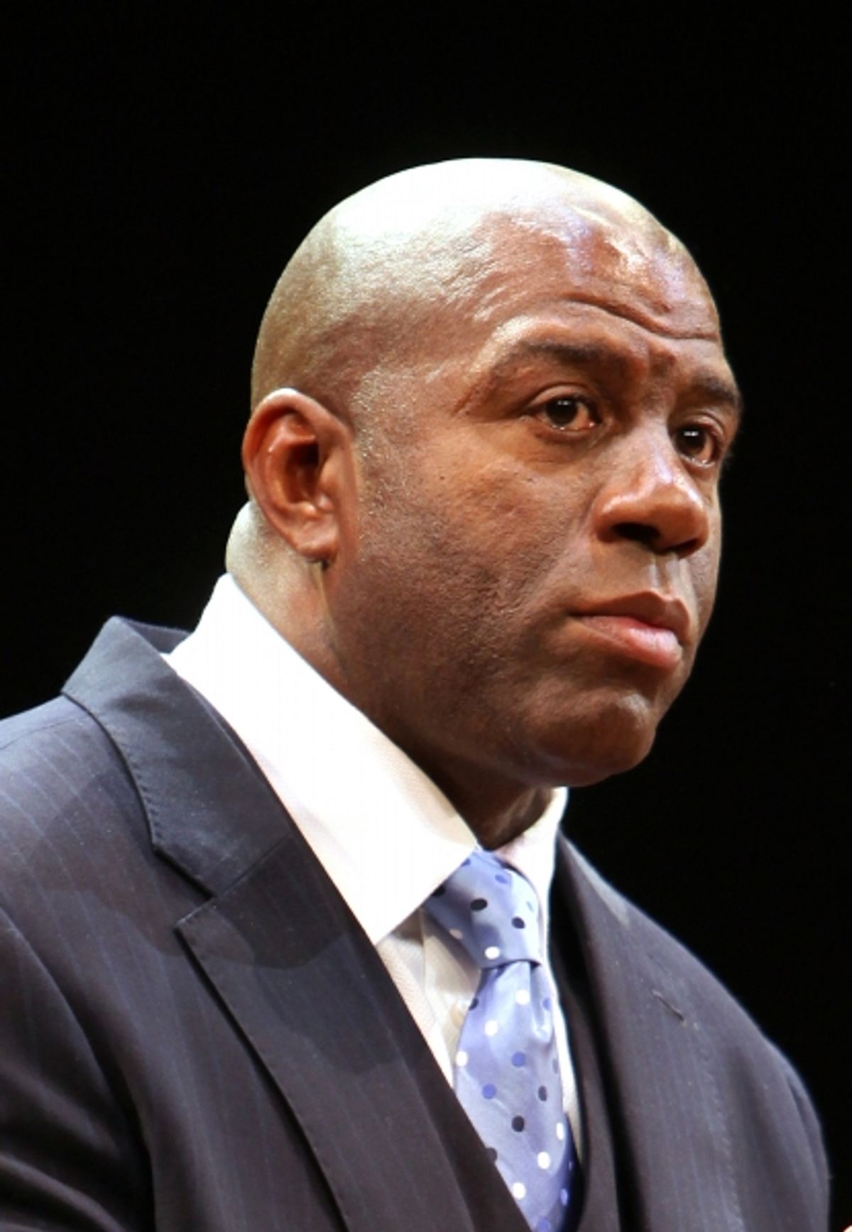 Earvin 'Magic' Johnson  at 
