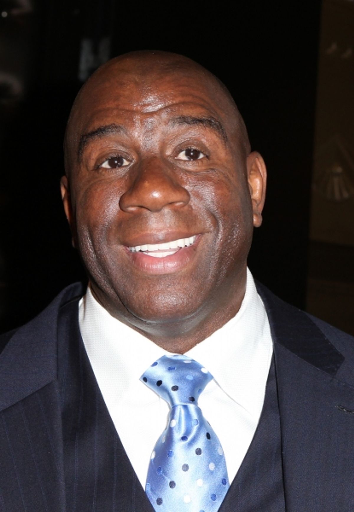Earvin 'Magic' Johnson  at 