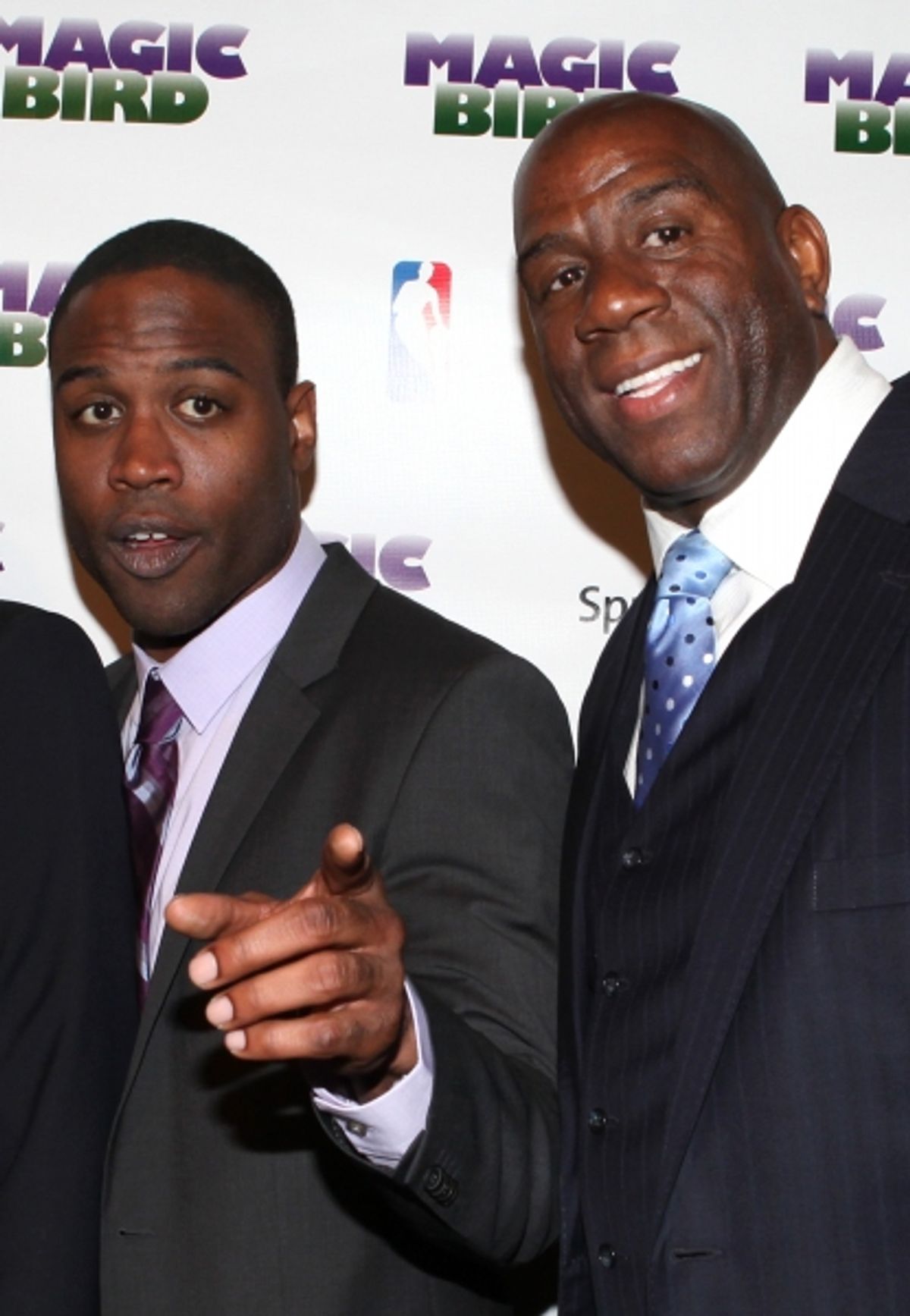 Kevin Daniels & Earvin 'Magic' Johnson  at 