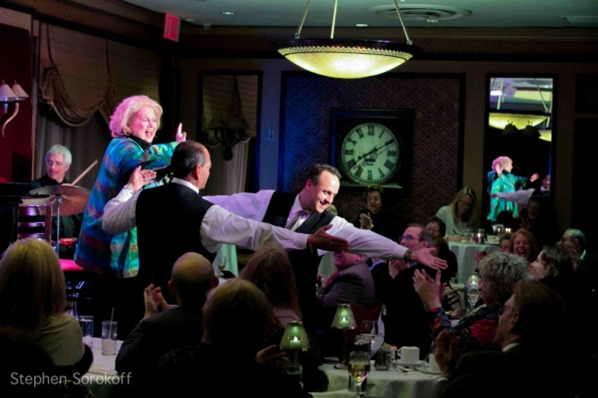 Barbara Cook & Feinstein staff at 