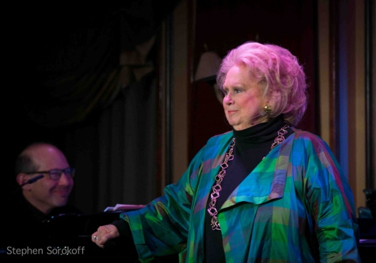 Ted Rosenthal & Barbara Cook at Barbara Cook Performs 'LET'S FALL IN LOVE' at Feinstein's at Loews Regency
