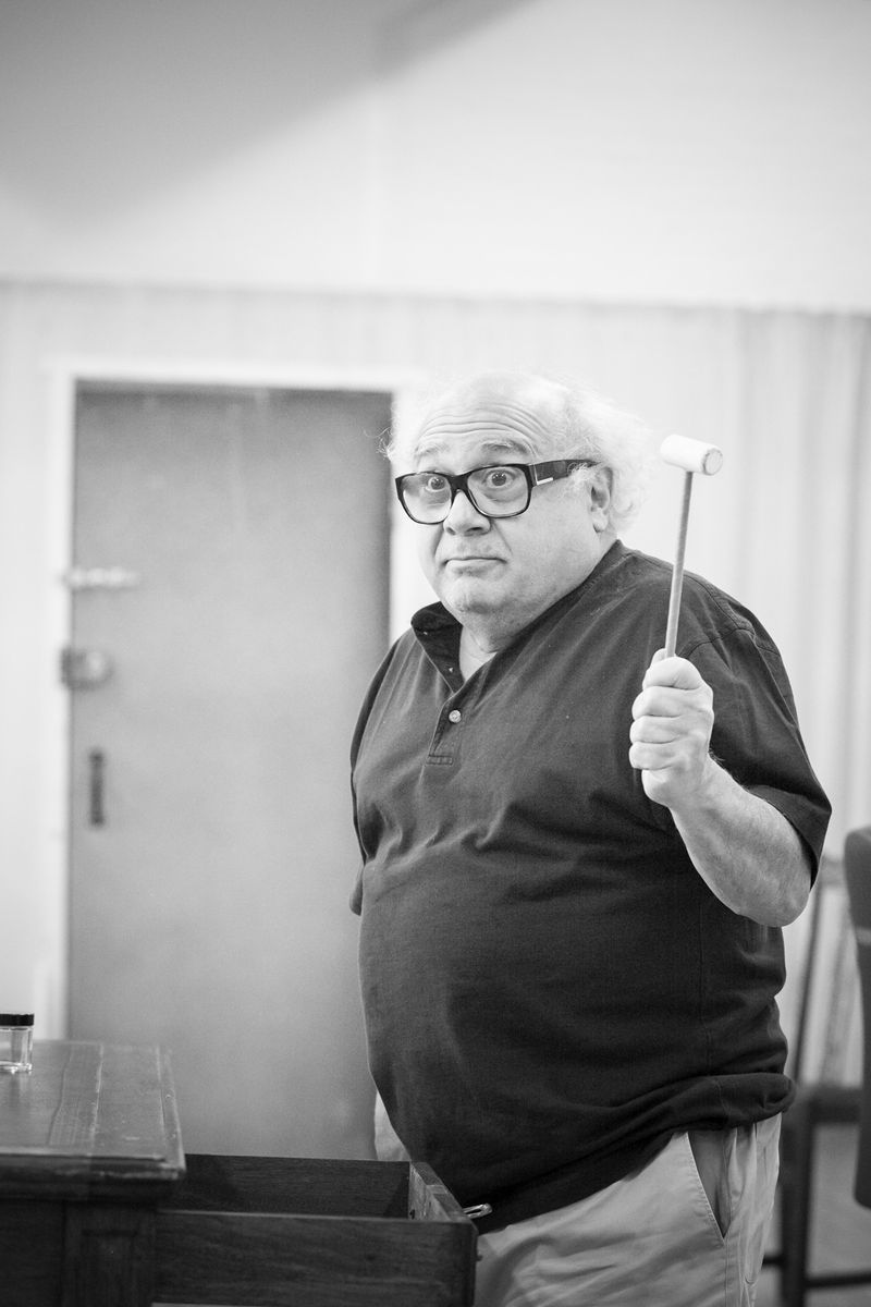 Photo Flash: Danny DeVito and Richard Griffiths in Rehearsal for SUNSHINE BOYS — photo 2 of 4
