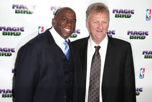 Larry Bird & Magic Johnson Photo