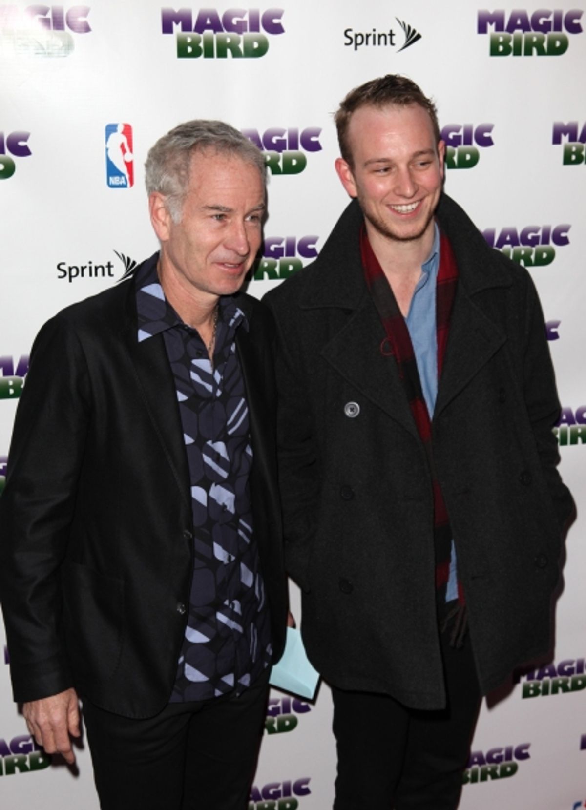 John McEnroe & Son at 