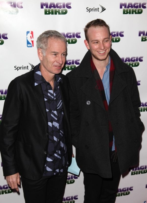 John McEnroe & Son Photo