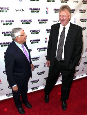 David Stern & Larry Bird @ BroadwayWorld David Stern & Larry Bird Photo