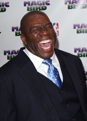 Larry Bird & Magic Johnson Photo