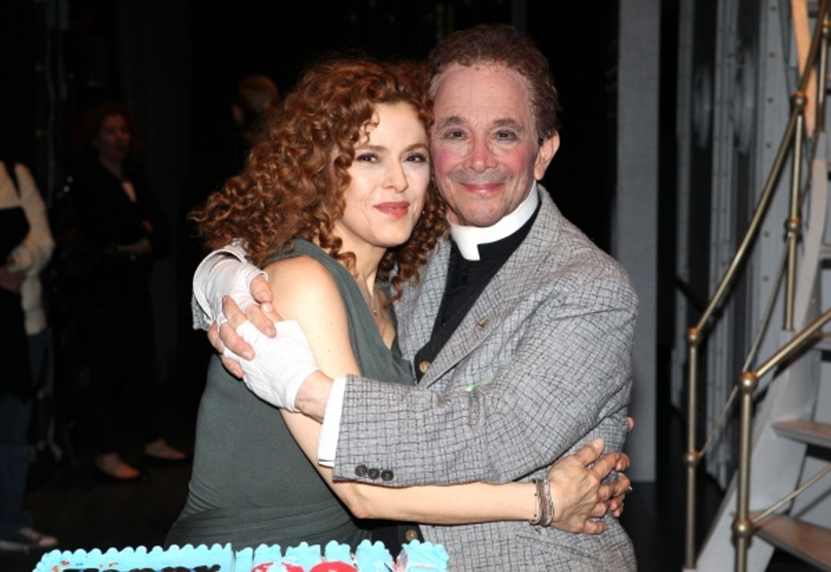 Bernadette Peters with Joel Grey at 