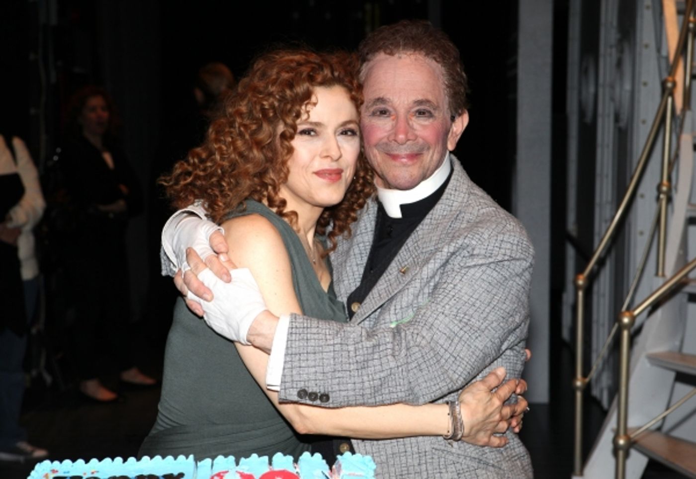 Photo Coverage: Joel Grey Celebrates His 80th Birthday with Bernadette Peters & ANYTHING GOES Company  Image