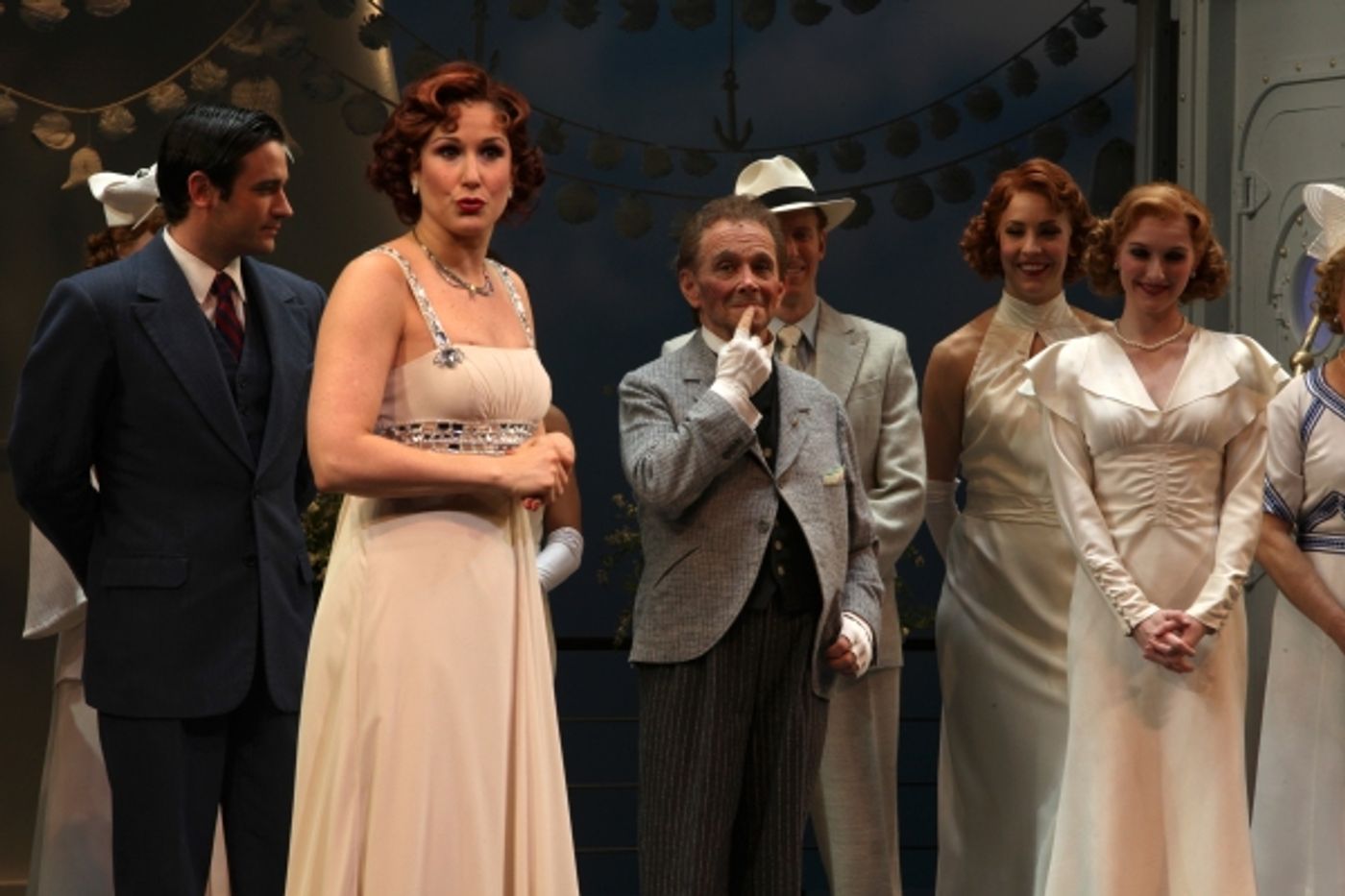 Photo Coverage: Joel Grey Celebrates His 80th Birthday with Bernadette Peters & ANYTHING GOES Company  Image
