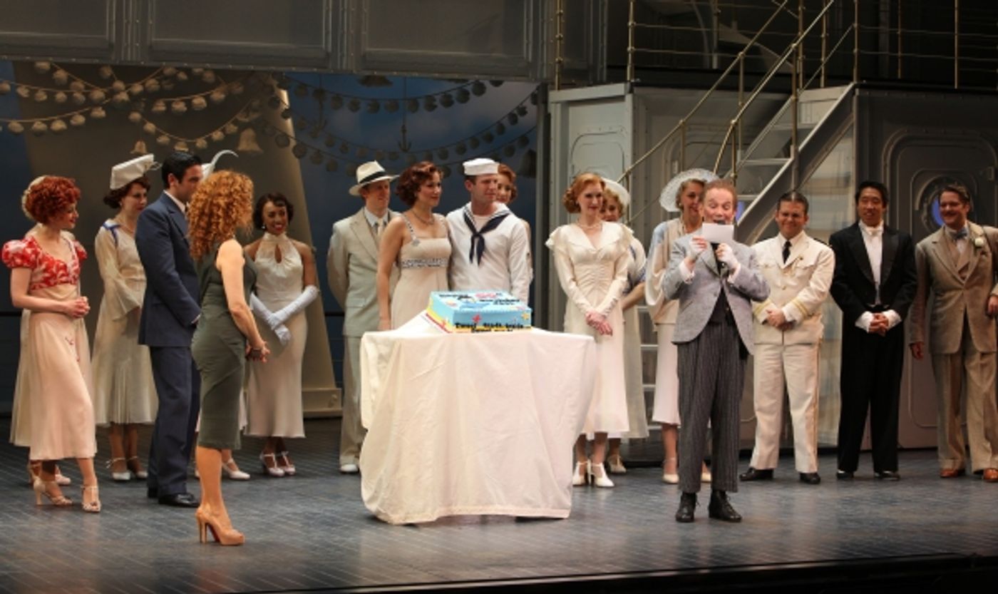Photo Coverage: Joel Grey Celebrates His 80th Birthday with Bernadette Peters & ANYTHING GOES Company  Image