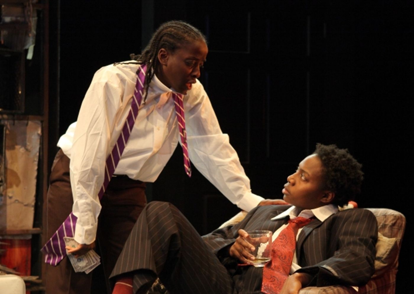 Photo Flash: The Actors Studio Drama School Performs TOPDOG/UNDERDOG, BRILLIANT TRACES, RAISED IN CAPTIVITY  Image