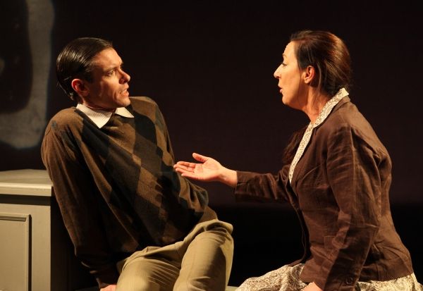 Marianne Vidal and Daniel J. O'Brien in RAISED IN CAPTIVITY Photo