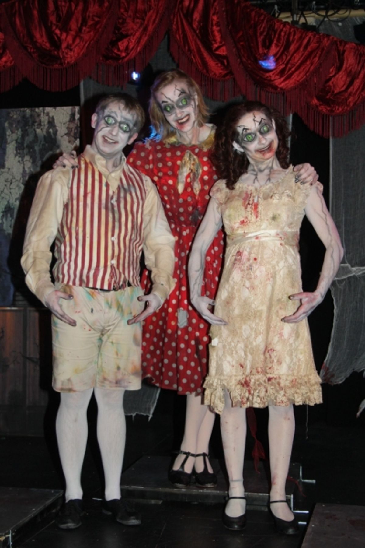 Michael Valvo, Karen Zondag and Sarah Azzinaro at 