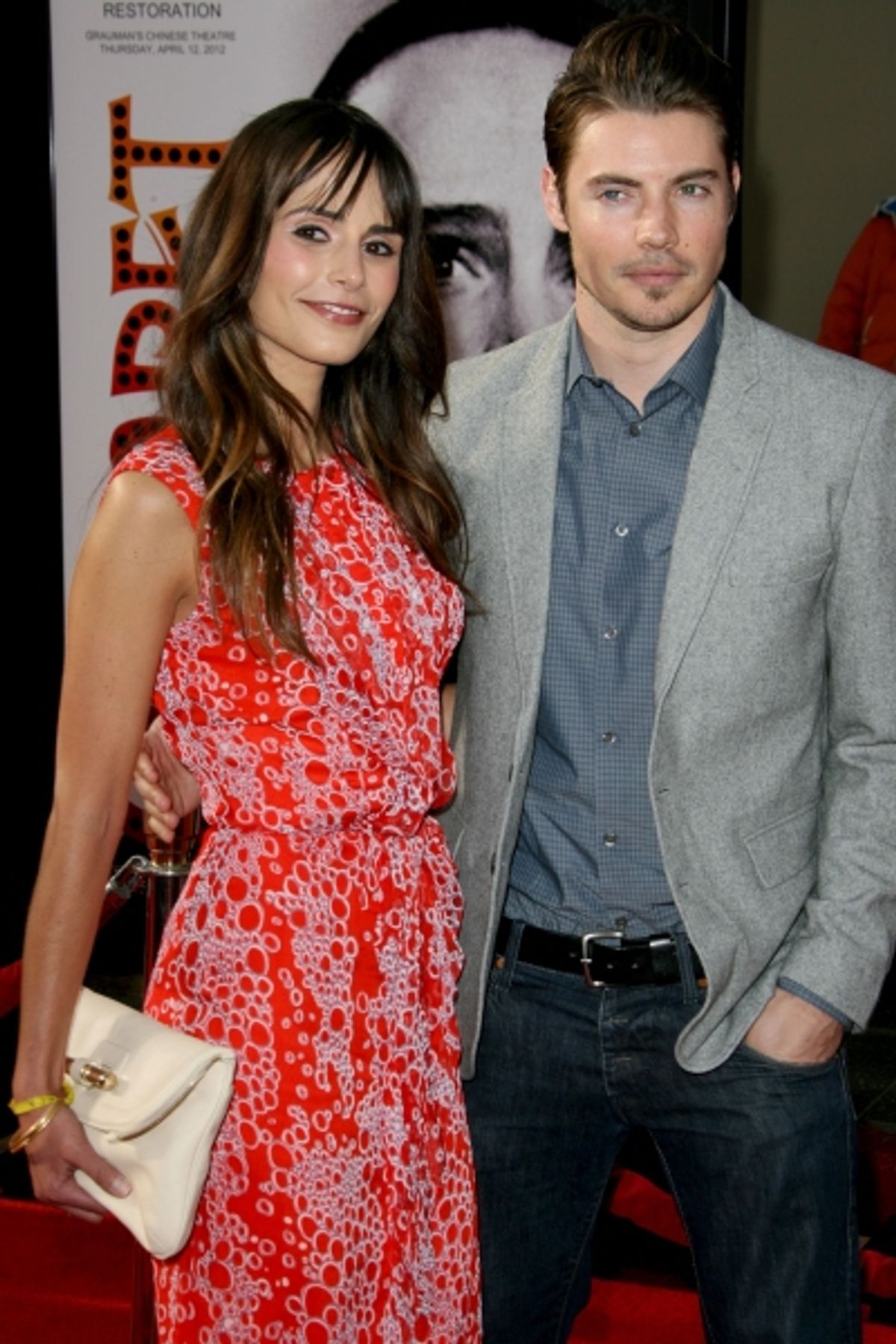 Jordana Brewster and Josh Henderson at 
