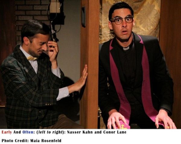 Nasser Kahn and Conor Lane Photo