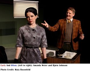 Amanda Weier and Bjorn Johnson @ BroadwayWorld Amanda Weier and Bjorn Johnson Photo