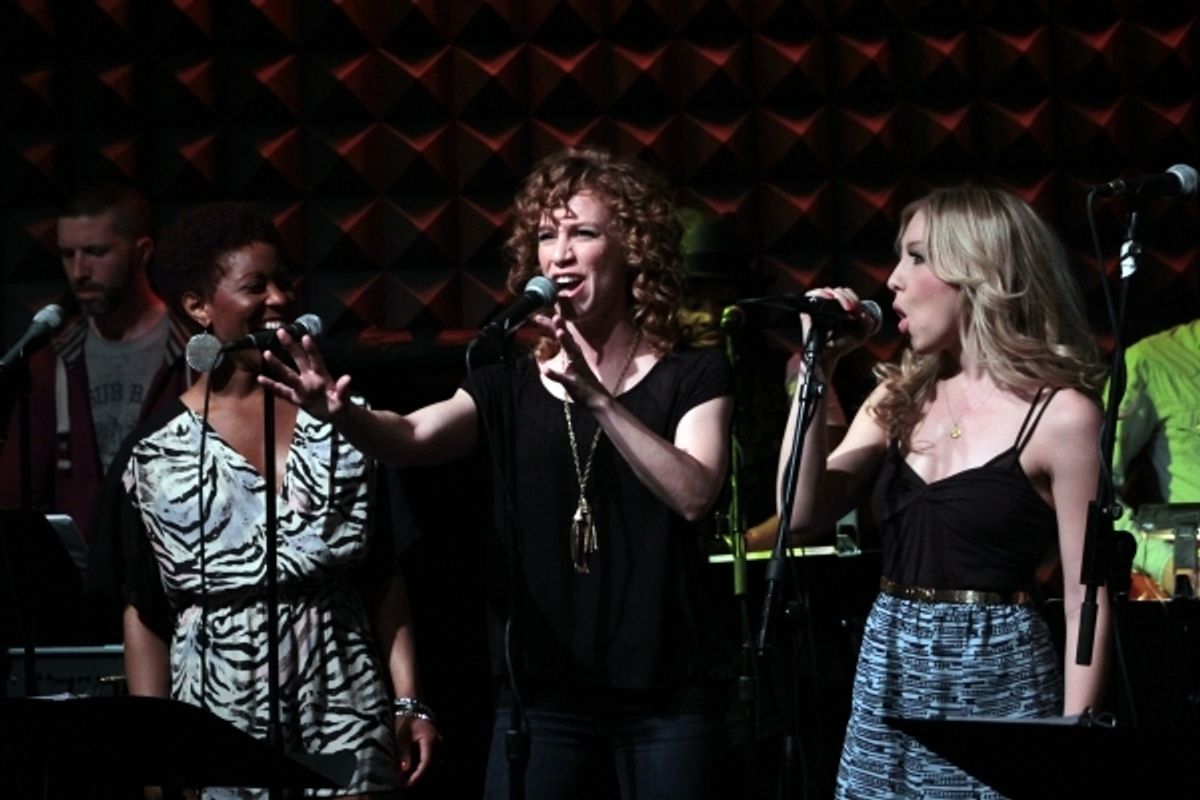 LaQuet Shamell, Lindsay Nicole Chambers, Libby Servais at 