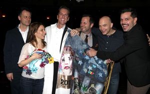 Michael Grandage, Elena Roger, Matt Wall, Rob Ashford, Michael Cerveris & Ricky Marti Photo