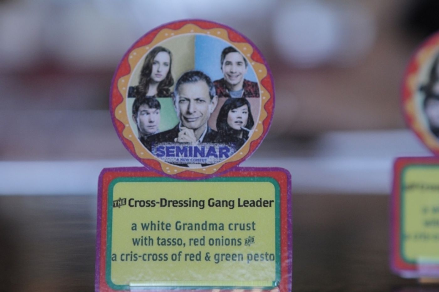 Photo Flash: SEMINAR Cast Unveils New Pizza at Two Boots! Photo Flash: SEMINAR Cast Unveils New Pizza at Two Boots! Image