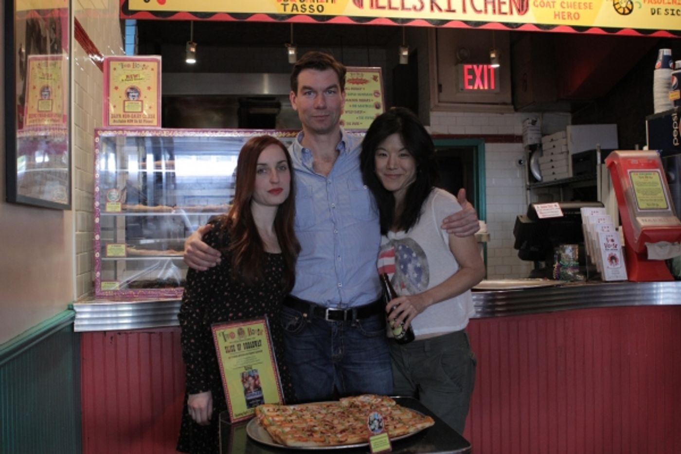Photo Flash: SEMINAR Cast Unveils New Pizza at Two Boots! Photo Flash: SEMINAR Cast Unveils New Pizza at Two Boots! Image