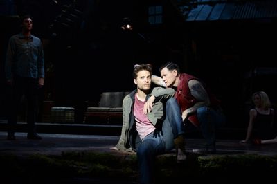 Justin Guarini and Jake La Botz  Photo